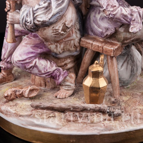 Фарфоровая композиция Странствующие музыканты, Albert Stahl, Германия, 1937-1960 гг.