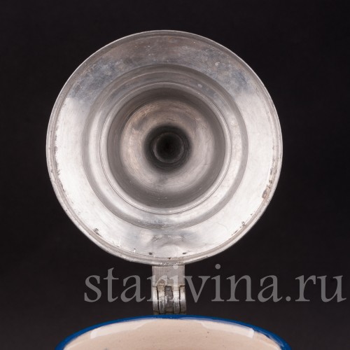 Старинная пивная кружка У колодца, 1/2 л, Albert Jacob Thewalt, Германия, 1907 - 1920 гг.