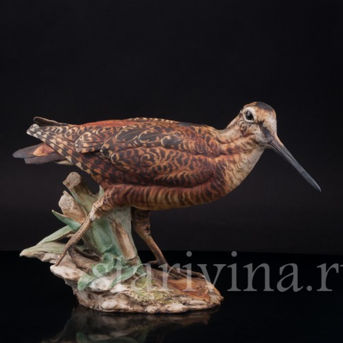 Фарфоровая статуэтка Вальдшнеп Tay, Италия, вт. пол. 20 в.