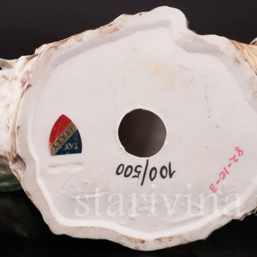 Фарфоровая статуэтка Вальдшнеп Tay, Италия, вт. пол. 20 в.