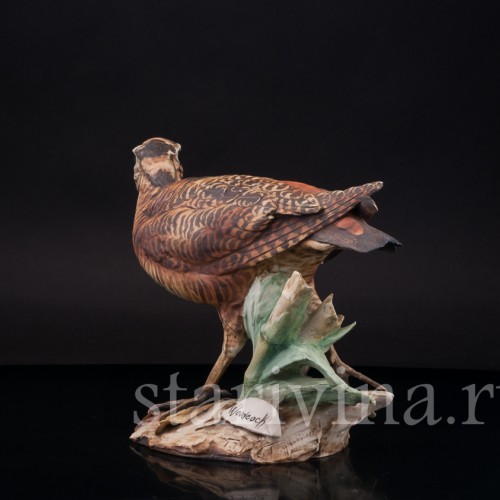 Фарфоровая статуэтка Вальдшнеп Tay, Италия, вт. пол. 20 в.