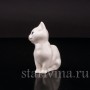 Фарфоровая фигурка Котёнок с голубыми глазами, миниатюра, Royal Doulton, Великобритания, 1990-1999 гг.