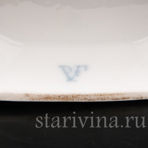 Фарфоровая статуэтка Мари Андерсон, девушка с веером, Triebner, Ens & Eckert, Германия, 1884-94 гг.