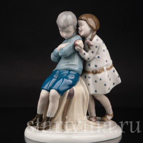 Фарфоровая фигурка "Не обижайся!", Goebel, Германия, 1919-23 гг.