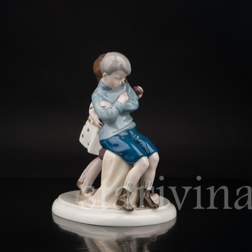 Фарфоровая фигурка "Не обижайся!", Goebel, Германия, 1919-23 гг.