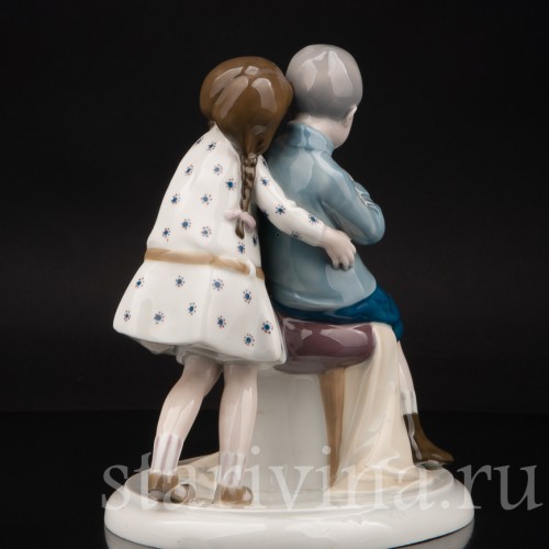 Фарфоровая фигурка "Не обижайся!", Goebel, Германия, 1919-23 гг.