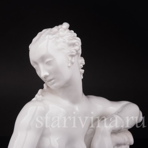 Фарфоровая статуэтка Отдых, лежащая обнаженная, KPM, Германия, пер. пол. 20 в.