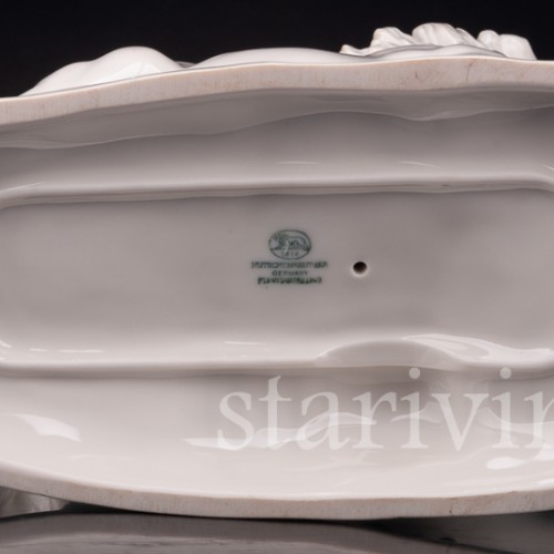 Фарфоровая статуэтка "На свободе", несущиеся кони, Hutschenreuther, Германия, 1970 гг.