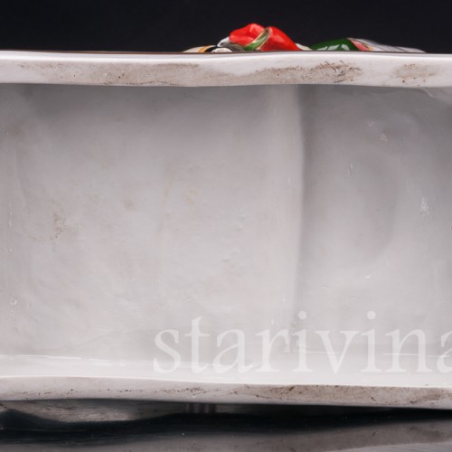 Фарфоровая композиция Наполеон Бонапарт на перевале Сен-Бернар, Sitzendorf, Германия, сер. 20 века.