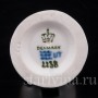 Фигурка птицы из фарфора Малиновка, миниатюра Royal Copenhagen, Дания, вт. пол. 20 века.