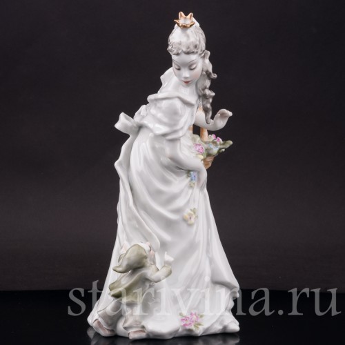 Фарфоровая статуэтка Блоснежка, Rosenthal, Германия, 1970 гг.