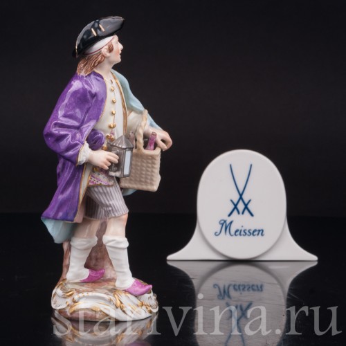 Продавец снадобий, Cries de Paris, Meissen, Германия, 19 в