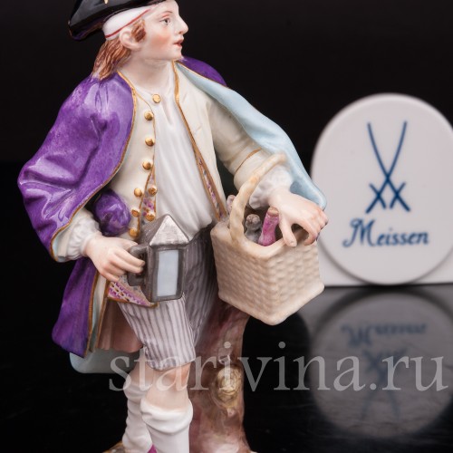 Продавец снадобий, Cries de Paris, Meissen, Германия, 19 в