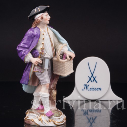 Продавец снадобий, Cries de Paris, Meissen, Германия, 19 в