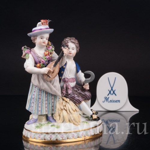 Статуэтка из фарфора Аллегория лета, Meissen, Германия, сер. 19 - нач. 20 вв.