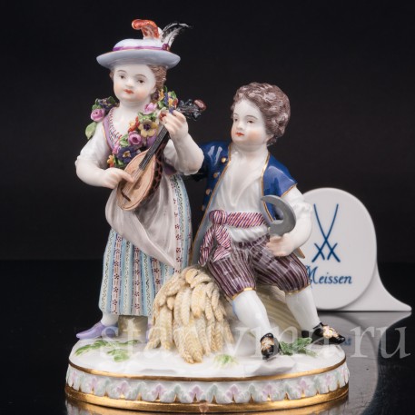 Статуэтка из фарфора Аллегория лета, Meissen, Германия, сер. 19 - нач. 20 вв.