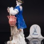 Фарфоровая статуэтка Садовник с лопатой и лейкой, Meissen, Германия, сер. 19 - нач. 20 вв.