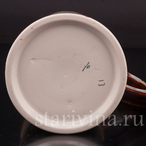 Старинная пивная кружка Гномы, 1/2 л, Villeroy & Boch, Германия, 1898 г.