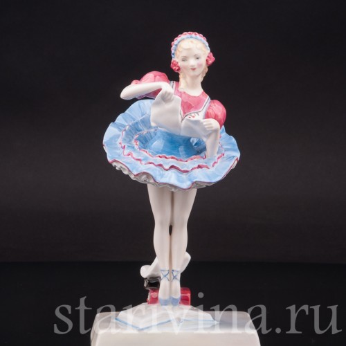 Фарфоровая статуэтка балерины Коппелия, Royal Doulton, Великобритания, 1952-59 гг.