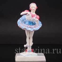 Фарфоровая статуэтка балерины Коппелия, Royal Doulton, Великобритания, 1952-59 гг.