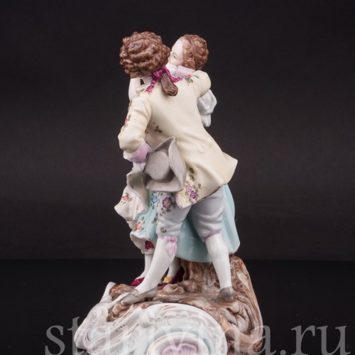 Статуэтка из фарфора Танцующая пара, Volkstedt, Германия, кон. 19 в.