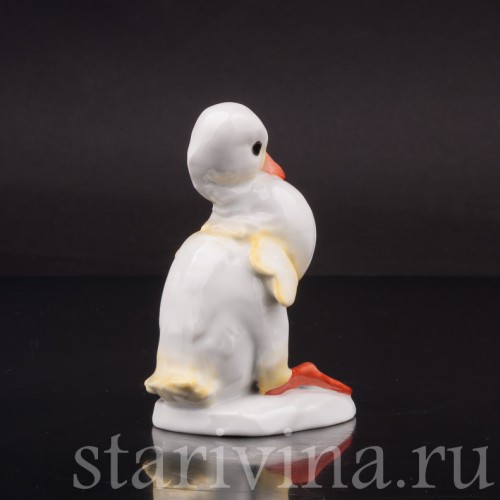 Фарфоровая фигурка Утёнок, Rosenthal, Германия, 1939 год.