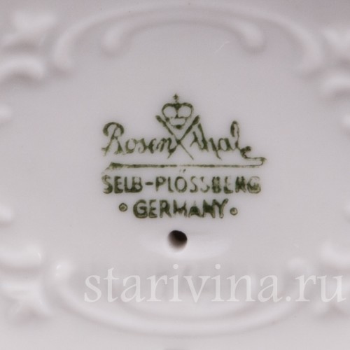 Фарфоровая фигурка Бабочка, Rosenthal, Германия, 1955 год.