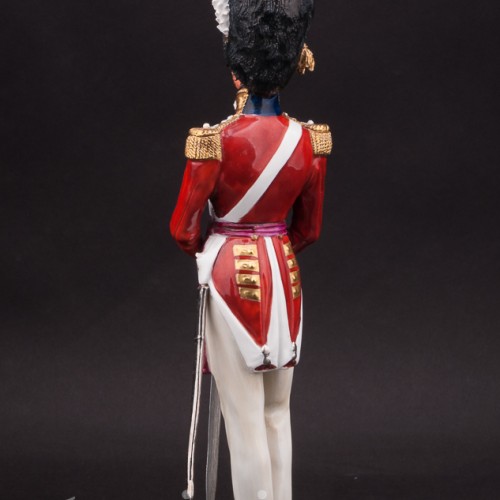 Фарфоровая статуэтка Офицер гренадерской гвардии, 1840 г, Sitzendorf, Германия, вт. пол. 20 в.