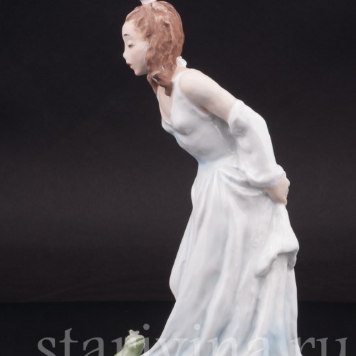 Фарфоровая статуэтка Принцесса и лягушонок, Rosenthal, Германия, 1950-60 гг.