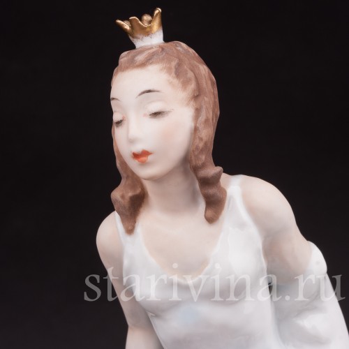 Фарфоровая статуэтка Принцесса и лягушонок, Rosenthal, Германия, 1950-60 гг.