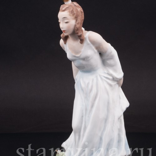 Фарфоровая статуэтка Принцесса и лягушонок, Rosenthal, Германия, 1950-60 гг.