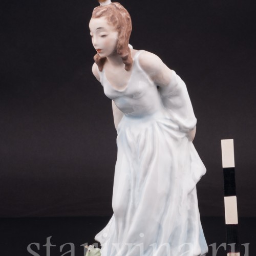 Фарфоровая статуэтка Принцесса и лягушонок, Rosenthal, Германия, 1950-60 гг.