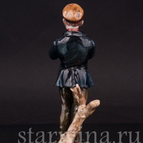 Фигурка из фарфора Музыкант с трубой Дрезден, Германия, нач. 20 в.