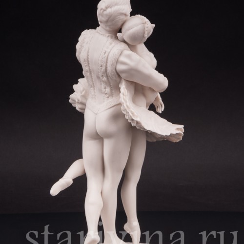 Фарфоровая фигурка Лебединое озеро, Franklin Porcelain, Великобритания, 1977 гг.