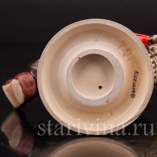 Фарфоровая фигурка Маленький путешественник, мальчик с зонтом и корзиной, Goebel, Германия, сер. 20 в.