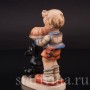 Фигурка из фарфора Мальчик с тортом, Goebel, Германия, вт. пол. 20 в.