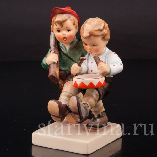 Фигурка из фарфора Походный марш, Goebel, Германия, 1992 г.