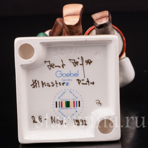 Фигурка из фарфора Походный марш, Goebel, Германия, 1992 г.