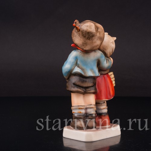 Фарфоровая фигурка За грибами, Goebel, Германия, 1960-72 гг.