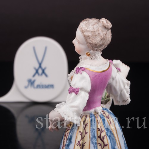 Девушка с виноградом, Meissen, Германия, кон.18 в