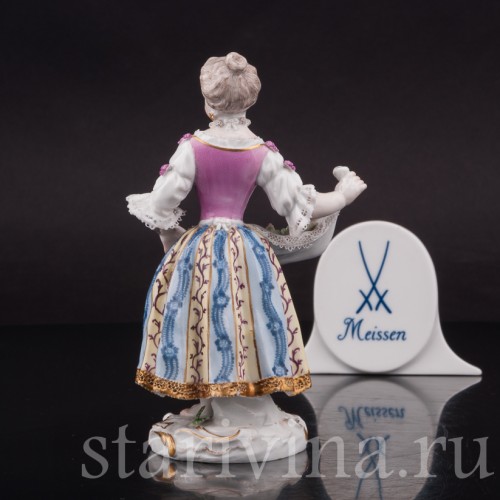 Девушка с виноградом, Meissen, Германия, кон.18 в