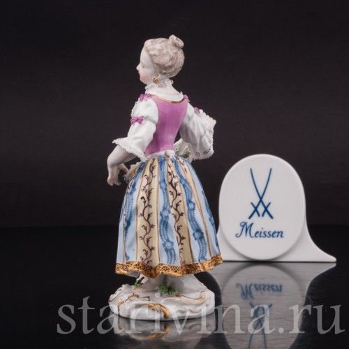 Девушка с виноградом, Meissen, Германия, кон.18 в
