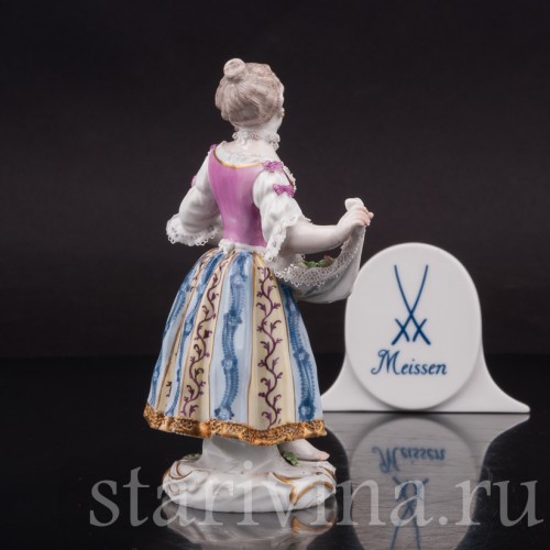 Девушка с виноградом, Meissen, Германия, кон.18 в