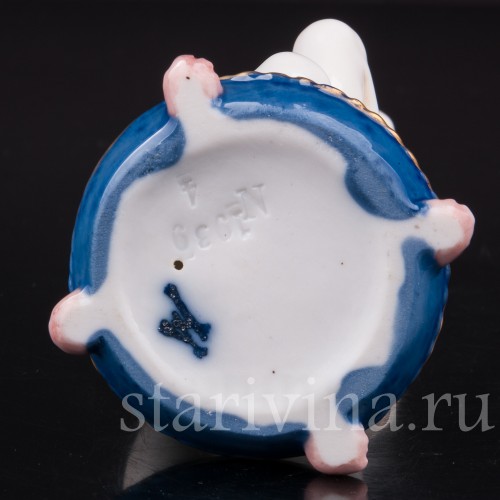 Девушка и мышь, E. A. Muller, Германия, нач. 20 в