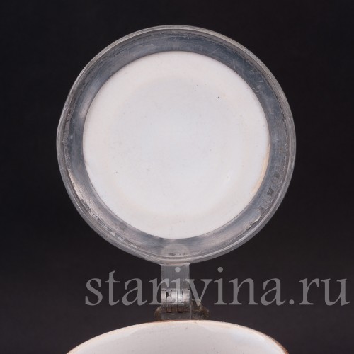 Старинная пивная кружка На здоровье, 1 л, J. W. Remy, Германия, кон. 19 - нач. 20 вв.