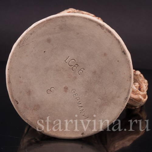Старинный пивной кувшин Древние германцы, 1.5 л, Matthias Girmscheid, Германия, кон. 19 - нач. 20 вв.