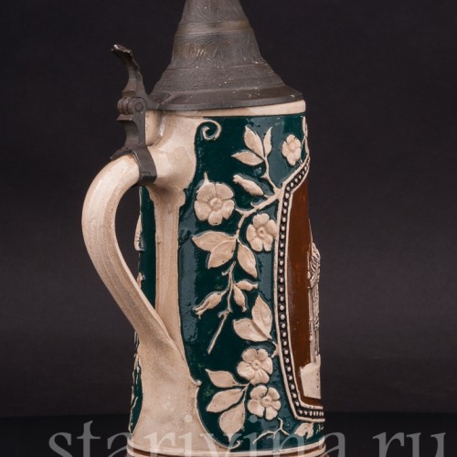 Старинная пивная кружка Привет из Бремена, 1/2 л, Германия, перв. пол. 20 в.