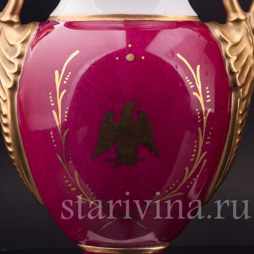 Декоративные вазы Военные триумфы Наполеона, Limoges, Франция, нач. 20 века.