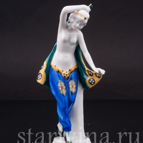 Фарфоровая статуэтка Танцующая одалиска, Galluba & Hofmann, Германия, 1905-37 гг.