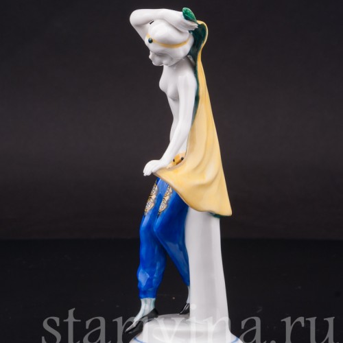 Фарфоровая статуэтка Танцующая одалиска, Galluba & Hofmann, Германия, 1905-37 гг.